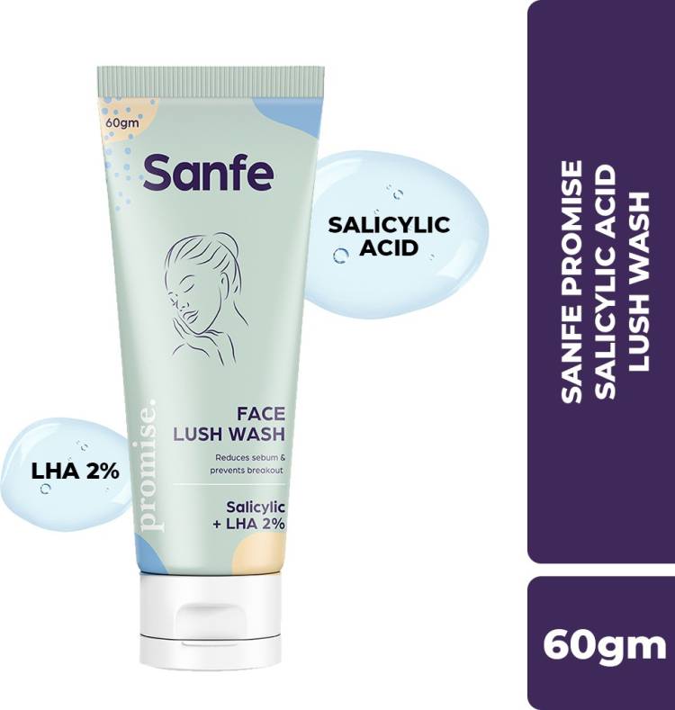 Sanfe Salicylic Acid |For Oily,Acne Skin|Face Cleanser Face Wash Price in India