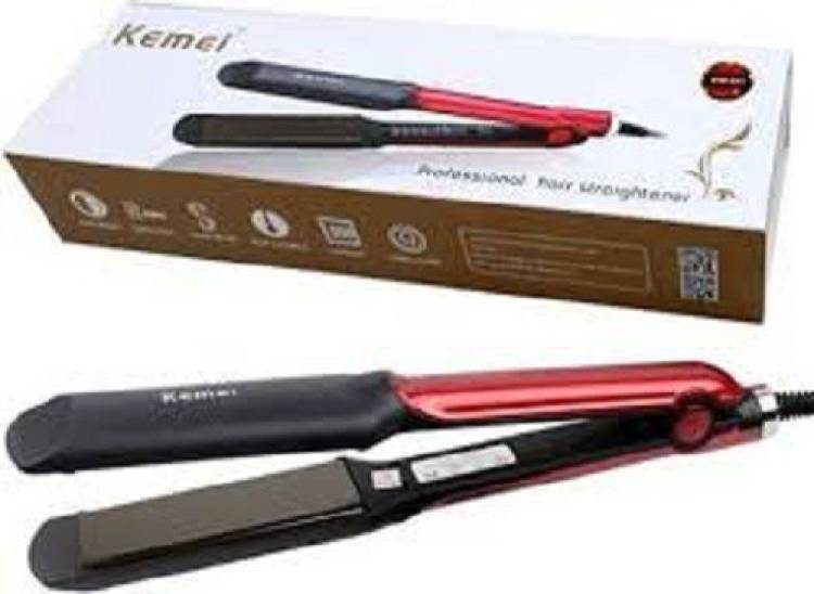 Pink Tokri Kemei Professional Hairstyling Portable Ceramic Irons Hair Straightener PHKS223 ModelKA23 Hair Straightener Price in India