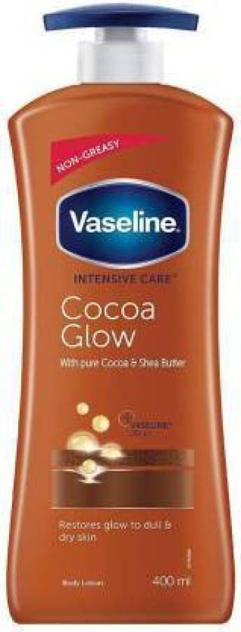 Vaseline COCOA GLOW DRY SKIN PURE SHEA BUTTER BODY LOTION 0.399 G X 1 Price in India
