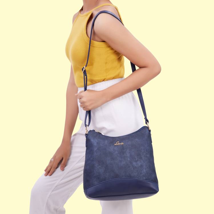 Blue Women Sling Bag - Regular Size Price in India