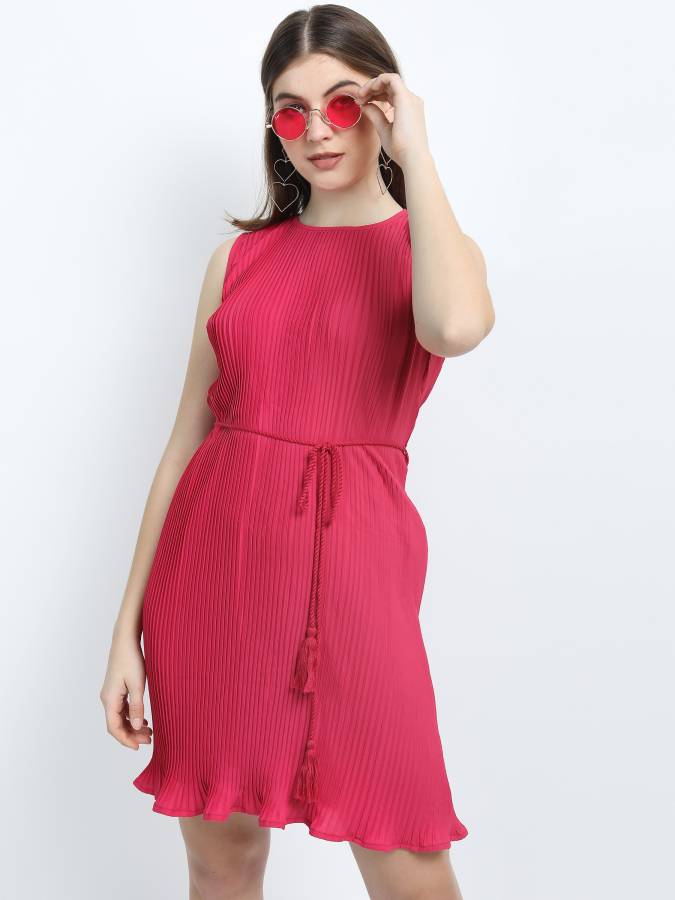 Women Sheath Pink Dress Price in India