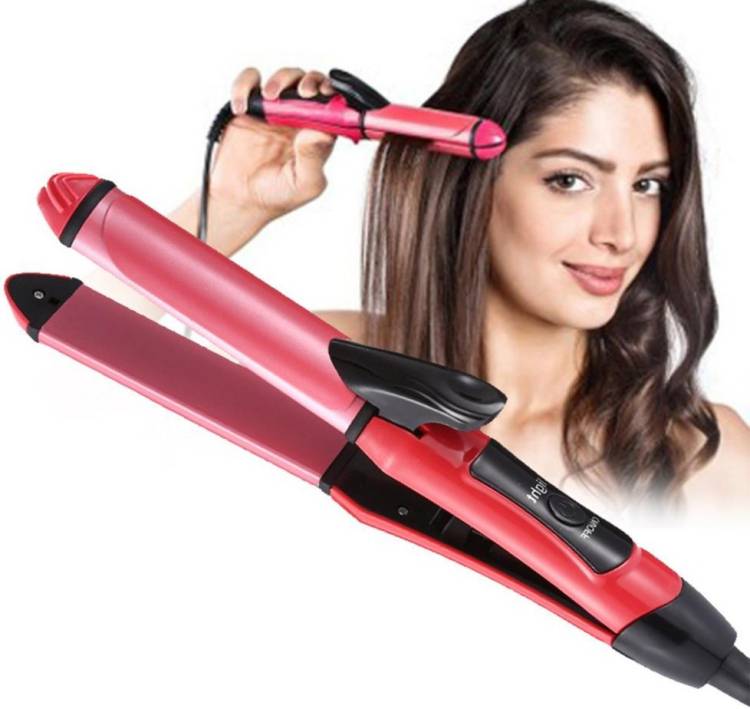 Bypass 2in1 Curler Cum Straightener for Regular Household B217 Professional N2009 2in1 Hair Straightener & Curler Iron Machine B217 Hair Straightener Price in India
