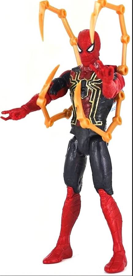 chakrika AF legend spydar man with Movable & Detachable Parts and Arms 6 inch