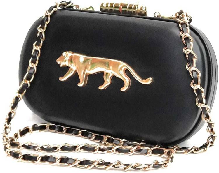 Party Black  Clutch Price in India