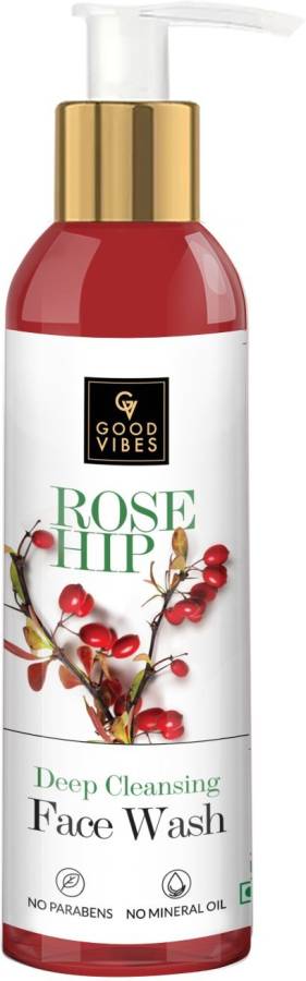 GOOD VIBES Rosehip Deep Cleansing  Face Wash Price in India
