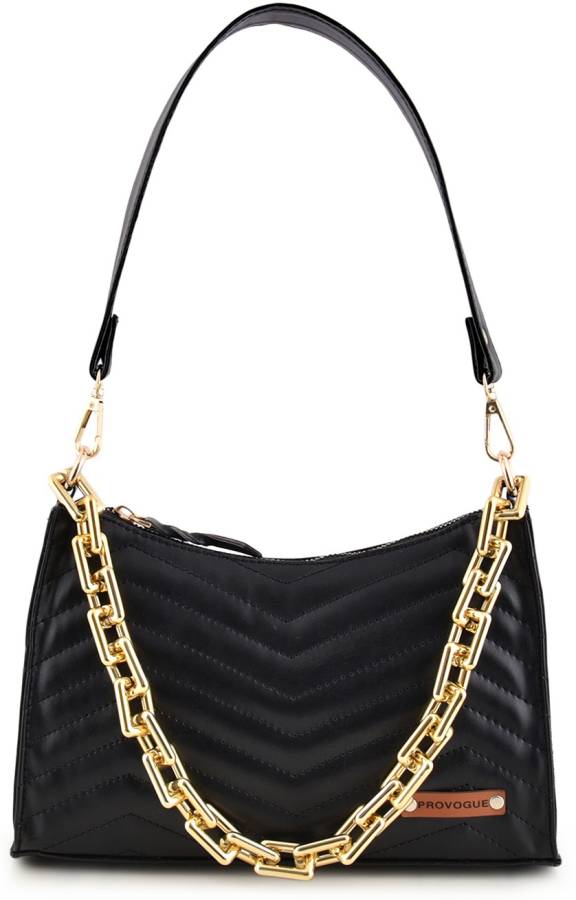 Women Black Shoulder Bag Price in India