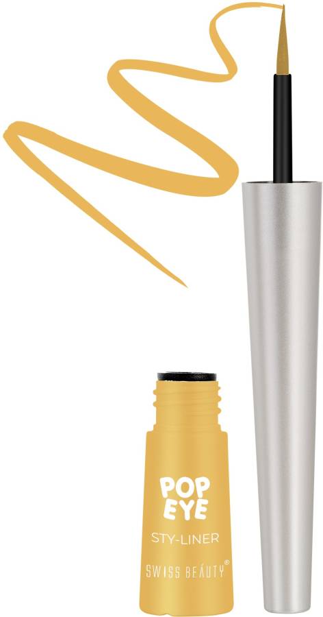 SWISS BEAUTY Pop Eye Eyeliner - Sunrise 3 ml Price in India