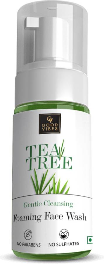 GOOD VIBES Tea Tree Foaming  (150 ml) Face Wash Price in India