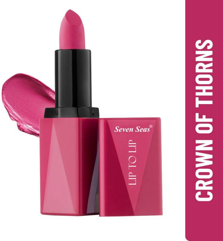 Seven Seas Lip To Lip Matte Lipstick High Coverage Price in India