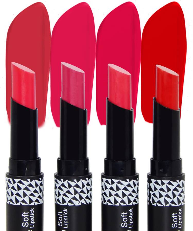 VARS LONDON soft matte lipstick pack of 4 combo lipstick pack Price in India