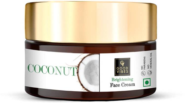 GOOD VIBES Coconut Brightening Face Cream Price in India