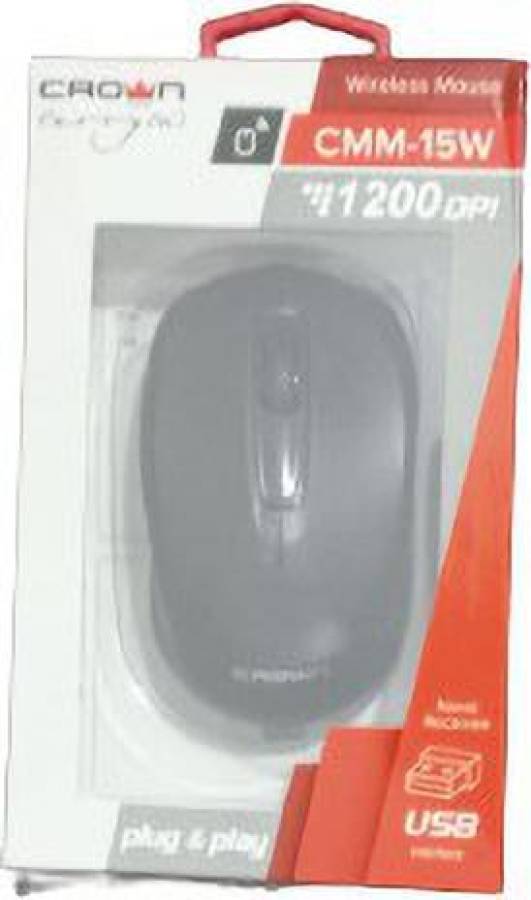 crown micro WIRELESS MOUSE CMM-15W Wireless Optical Mouse