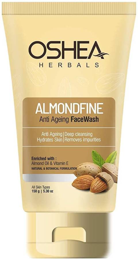 Oshea Herbals Almondfine Anti Agening - | Deep Cleansing | Hydrates Skin | Face Wash Price in India