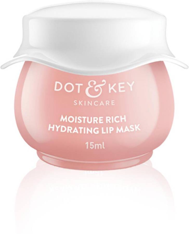 Dot & Key Moisture Rich Hydrating Lip Mask, 15ml Watermelon & Cranberry Seed Oil Price in India