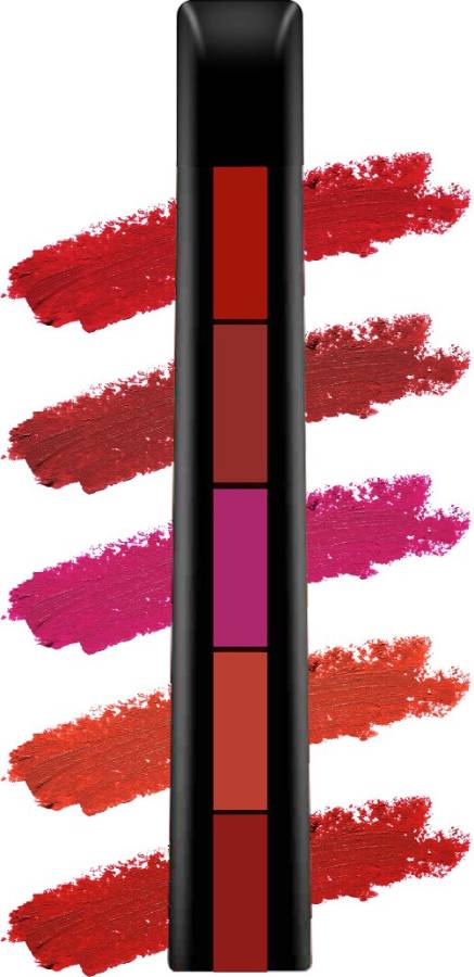 FASHION COLOUR Jersy Girl 5 in 1 Matte Lipstick, Waterproof and Long Lasting, Shade 04 Price in India