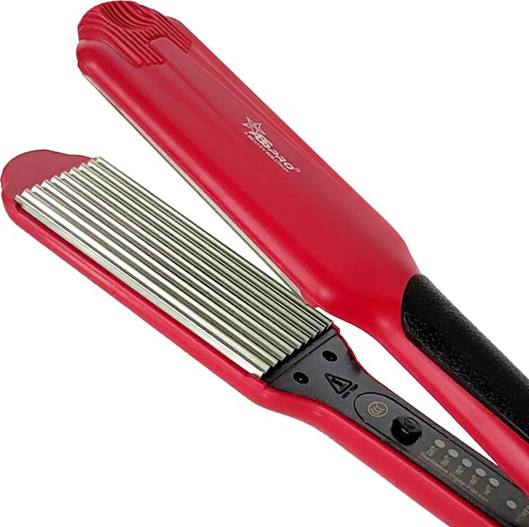 PROFESSIONAL FEEL Professional Micro Plate Hair 4 X Protection Coating Plate Hair Crimper Electric Hair Styler Price in India