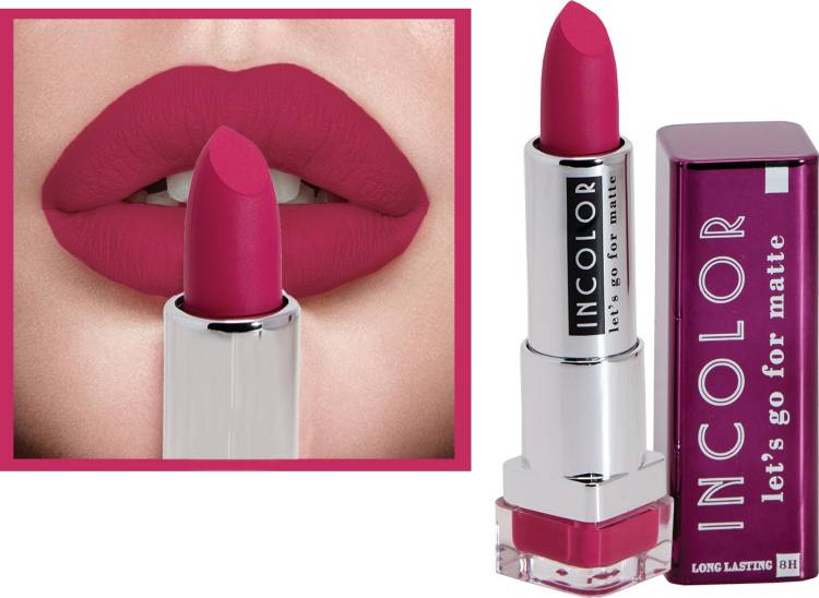 INCOLOR Lets Go For Matte Lipstick 6 Please Me Price in India