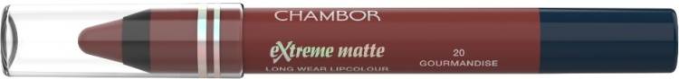 Chambor Extreme Matte Long Wear Lip Colour Make up Les Meringues Collection-Gourmandise Price in India