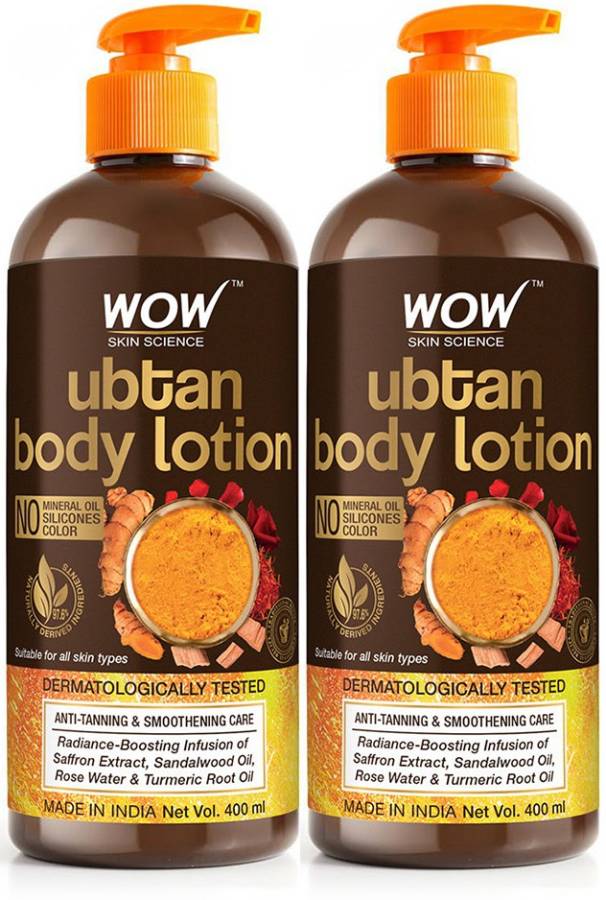 WOW SKIN SCIENCE Ubtan Body Lotion Price in India