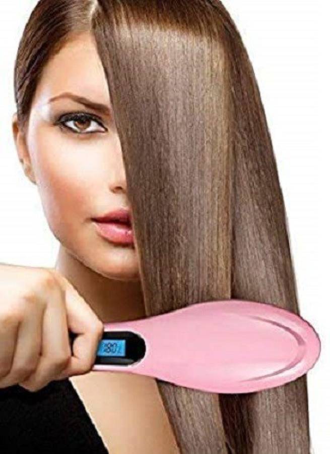 WunderVoX IVX-Electric Digital Fast Hair Straightener Comb-150 VII-37LO-Electric Digital Fast Hair Straightener Comb Hair Straightener Brush Price in India