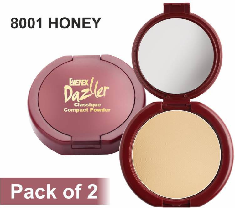 Eyetex Dazller Classique Compact Powder 8001 Honey Compact Price in India