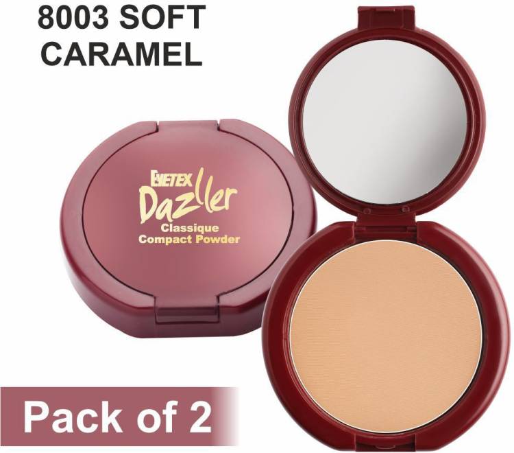 Eyetex Dazller Classique Compact Powder 8003 Soft Caramel Compact Price in India