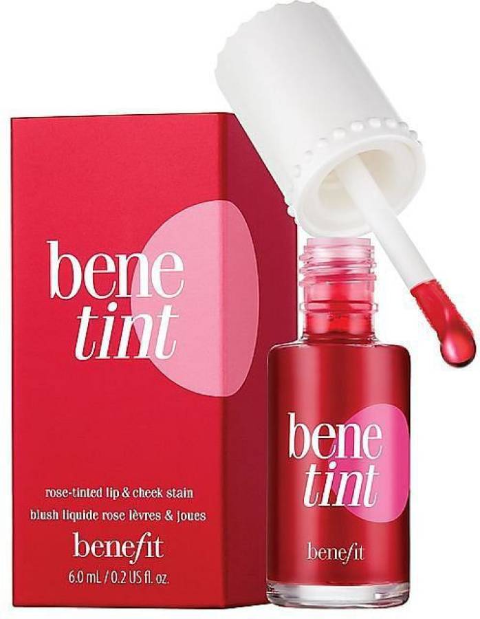Three Elements benefit cosmetics benetint rose-tinted lip & cheek stain rose pink Lip Stain Price in India