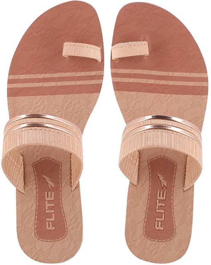 Women Beige Flats Sandal Price in India