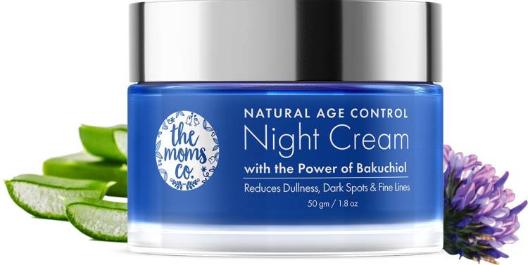 The Moms Co. Natural Age Control Night Cream with Retinol | Reduces Dark Spots & Fine Lines Price in India