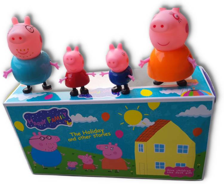 HolaBeans Peppa Pig Family Set