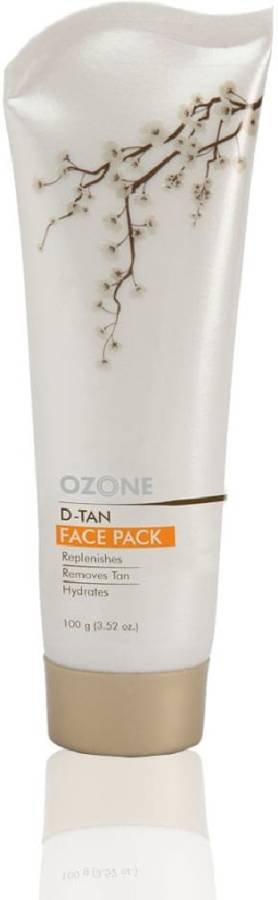 OZONE D Tan Face Pack - Helps to Removes Tan, Prevents Sun Damage & Boosts Skin Complexion Price in India