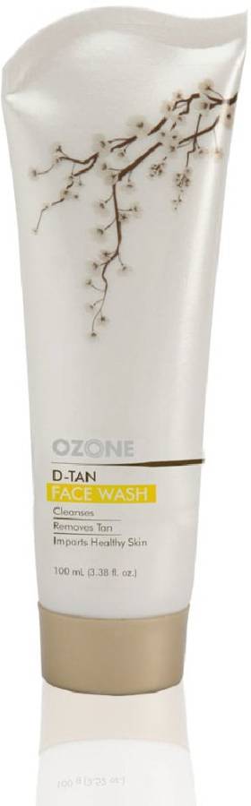 OZONE D-Tan  100 Ml - For Tan Removal. A Skin Brightening & Tan Removal Solution for All Skin Types. Face Wash Price in India