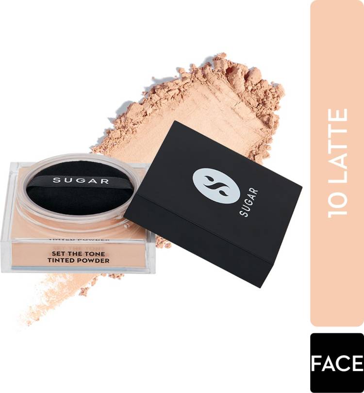 SUGAR Cosmetics Set The Tone Tinted Powder Compact Price in India