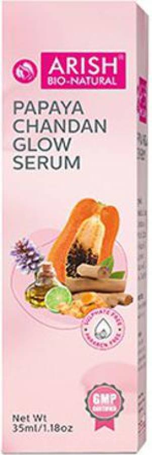 ARISH BIO-NATURAL PAPAYA CHANDAN GLOW SERUM Price in India