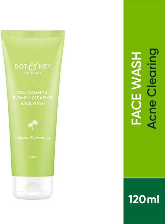 Dot & Key Cica Calming Blemish Clearing , 120ml Face Wash Price in India