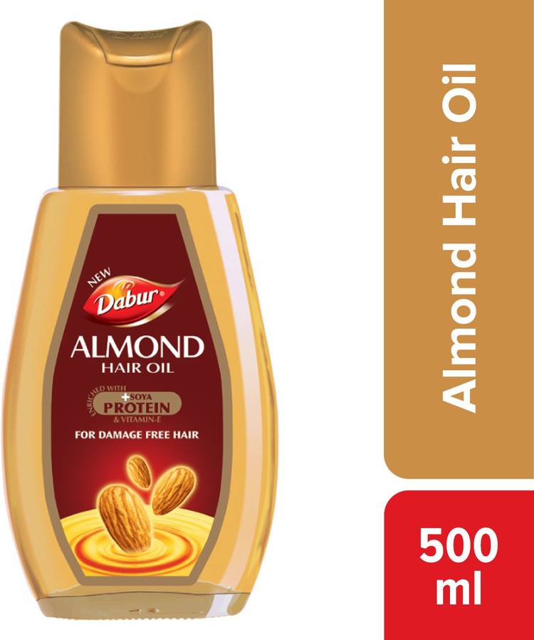 Dabur Almond Hair Oil with Soya Protein and Vitamin E Hair Oil Price in