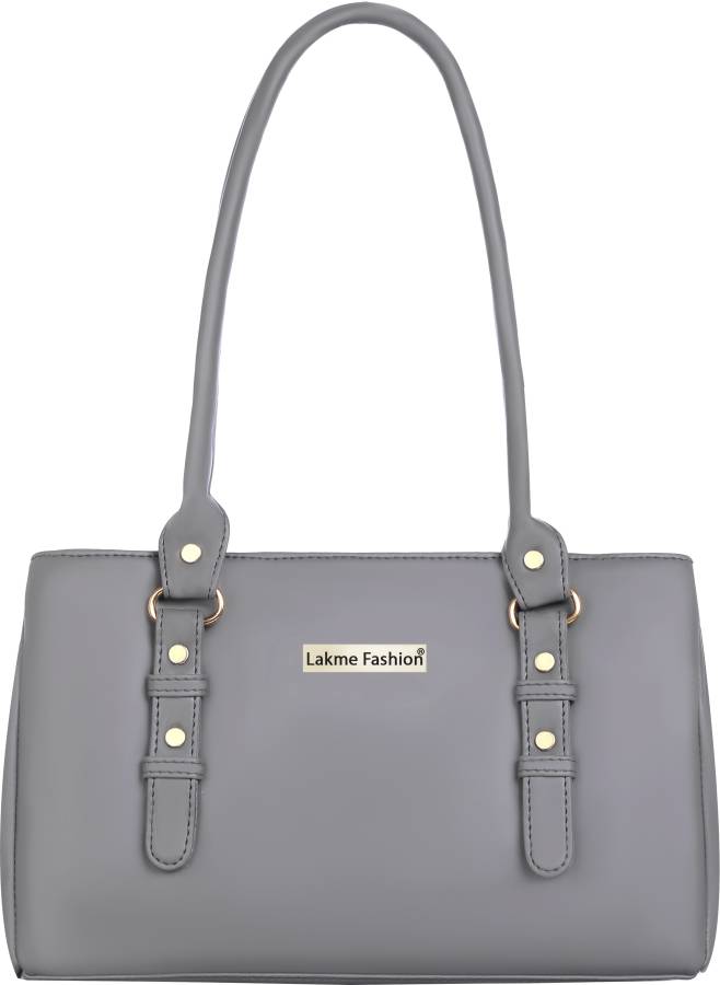 Women Grey Shoulder Bag - Regular Size Price in India