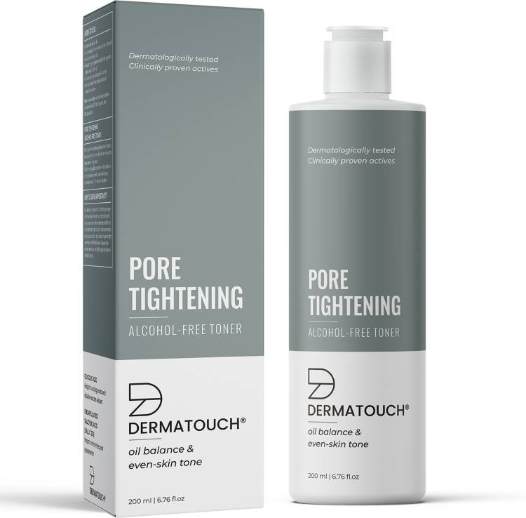 Dermatouch Pore tightening Alcohol Free Toner For Face, For glowing skin & oil balance Men & Women Price in India