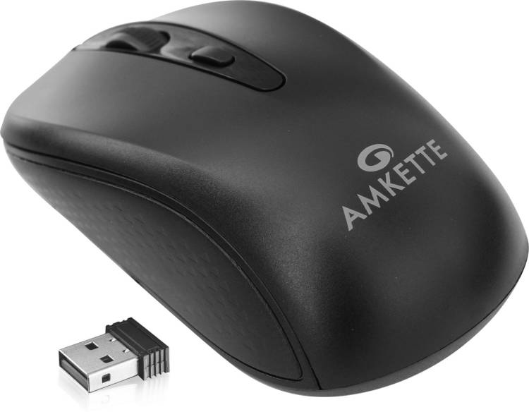 AMKETTE Hush Pro Hexa Silent Wireless Optical Mouse