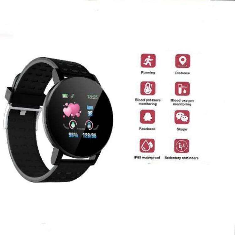 Stybits Latest ID119 Smart bracelet Bluetooth blood pressure monitor Smartwatch Price in India