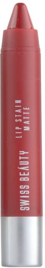 SWISS BEAUTY LIP STAIN MATTE LIPSTICK ( 214 CARAMEL ) Price in India