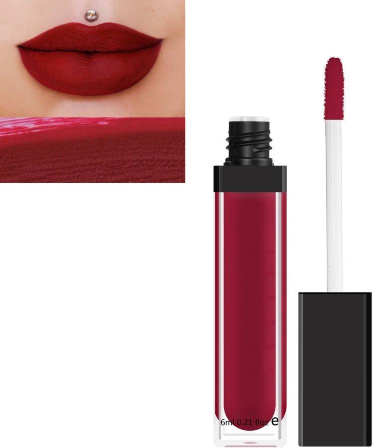 Facejewel Ultra Smooth Matte Liquid Lipstick 402 (Dark Red) Price in India