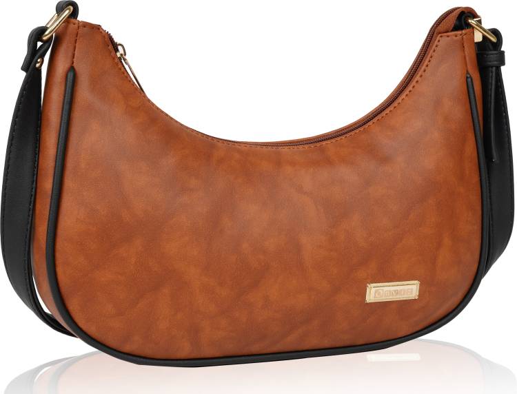 Women Tan Shoulder Bag Price in India