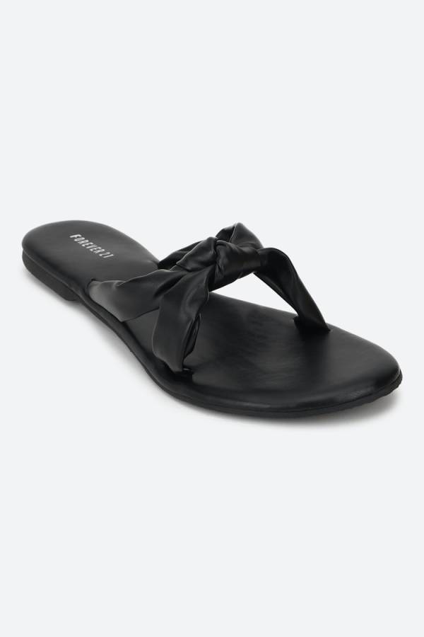 FOREVER 21 Women Black Flats Price in India