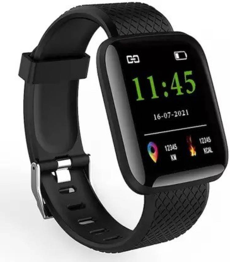 CHIWAY Sport Smart Watch Fitness Tracker Intelligent Bracelet Id 116 plus Smartwatch Smartwatch Price in India