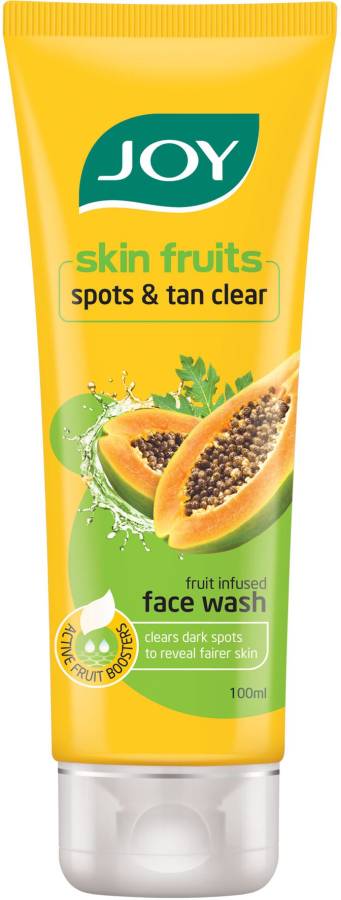 Joy Skin Fruits Spots & Tan Clear Papaya Face Wash Price in India