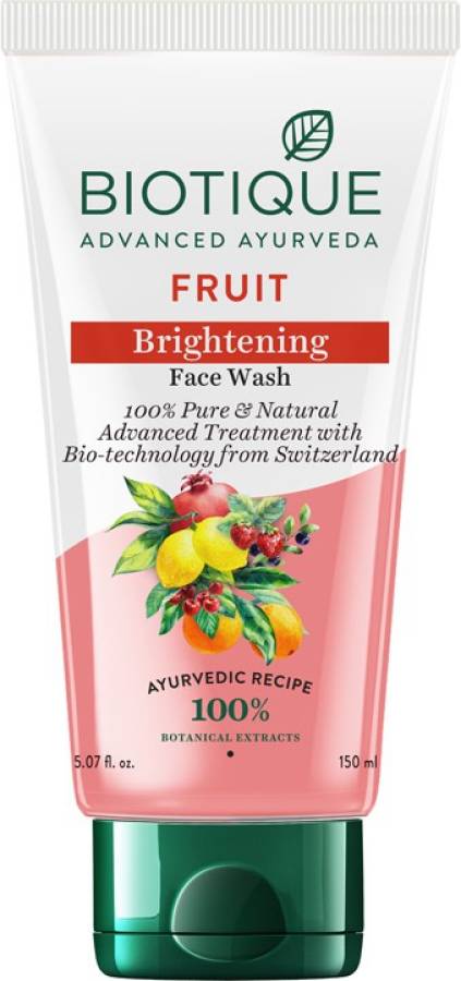 BIOTIQUE Fruit Brightening  Face Wash Price in India