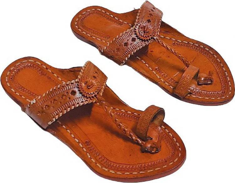 Women Brown Flats Sandal Price in India