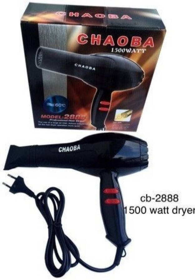 CHAOBA Professional Hot & Cold CHOABA Hair Dryer for Men And Women 1500 WATT Hair Dryer Price in India