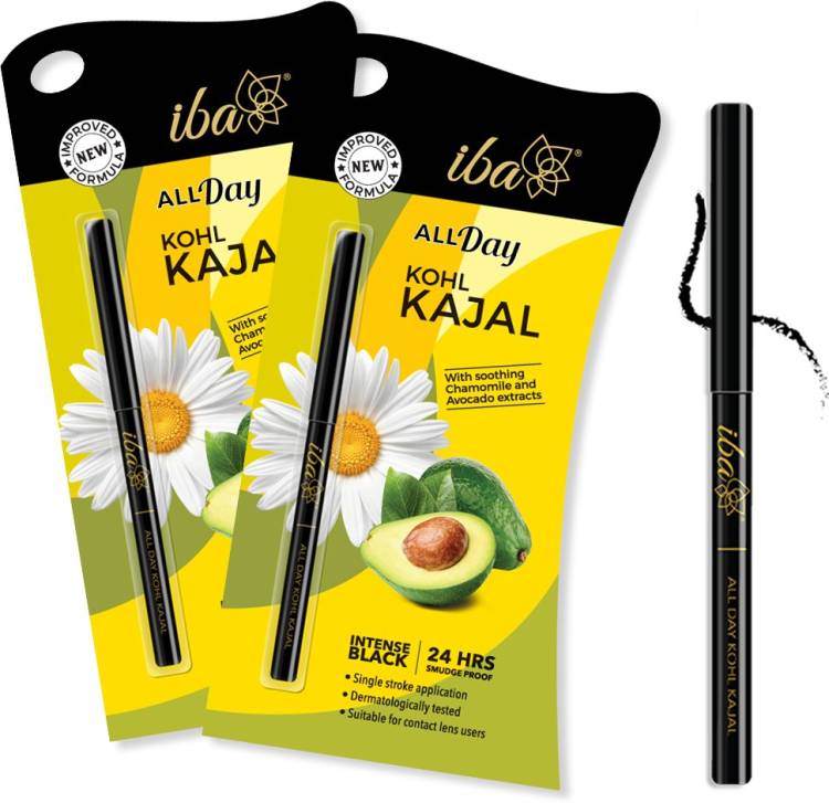 Iba Halal Care All Day Kohl Kajal (Pack of 2) Price in India